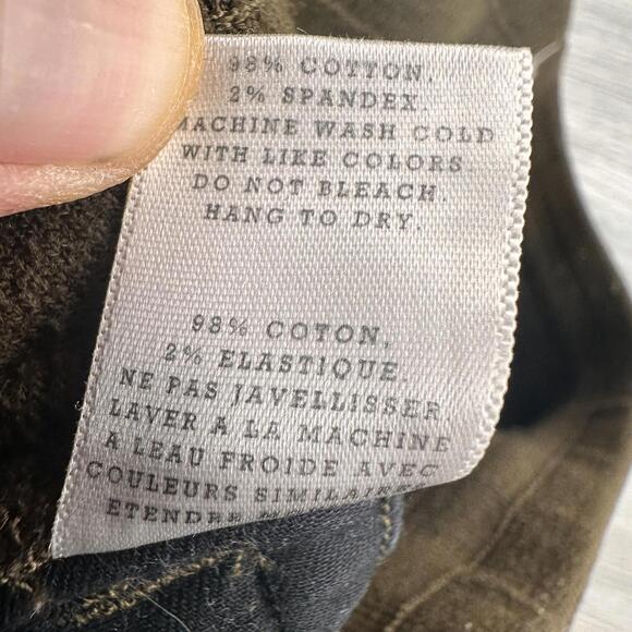 Fairplay Joggers Mens 30 Dark Olive Green Heavy Cotton Comfy Warm Pajamas Golf - Picture 3 of 7